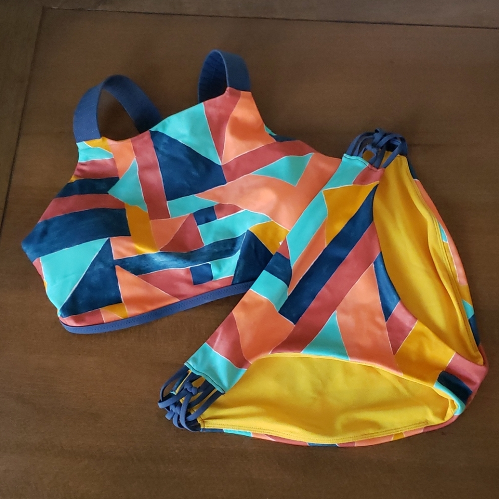 PrAna Valdara & Tekana bikini swimsuit set
